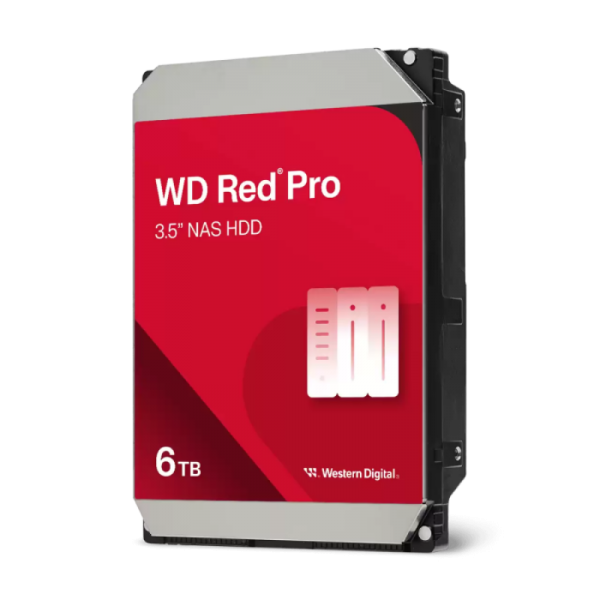 WD 6TB Red Pro 3,5" SATA 6Gb/s 7200rpm 256MB HDD disk