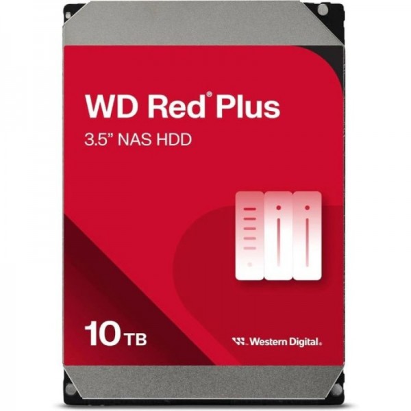 WD 10TB Red Plus 3,5" SATA 6Gb/s 7200rpm 512MB HDD disk