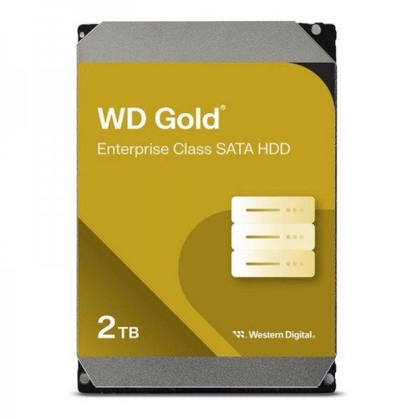 WD 2TB Gold 3,5" SATA 6Gb/s 7200rpm 128MB HDD disk