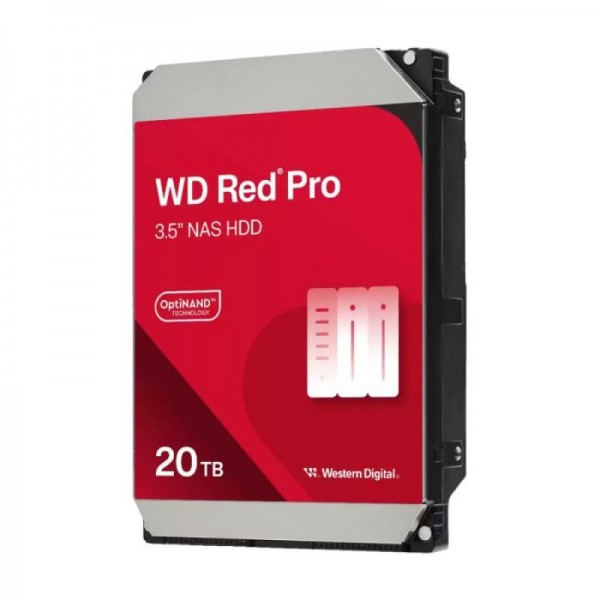 WD 20TB Red Pro 3,5" SATA 6Gb/s 7200rpm 512MB HDD disk WD 20TB Red Pro 3,5" SATA 6Gb/s 7200rpm 512MB HDD disk
