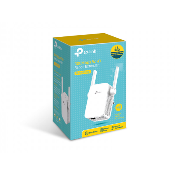 TP-LINK WA855RE 300Mbps Wi-Fi Range Extender + 1xRJ45 Ethernet TP-LINK WA855RE 300Mbps Wi-Fi Range Extender + 1xRJ45 Ethernet