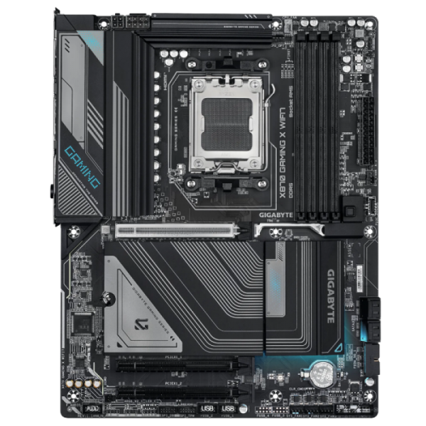 GIGABYTE X870 GAMING X WIFI7, DDR5, SATA3, USB4, DP, 2.5GbE, WiFi 7, AM5 ATX