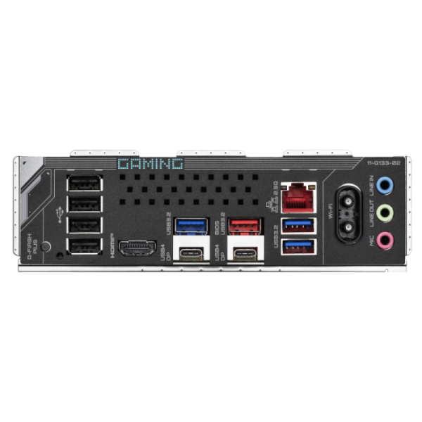 GIGABYTE X870 GAMING X WIFI7, DDR5, SATA3, USB4, DP, 2.5GbE, WiFi 7, AM5 ATX