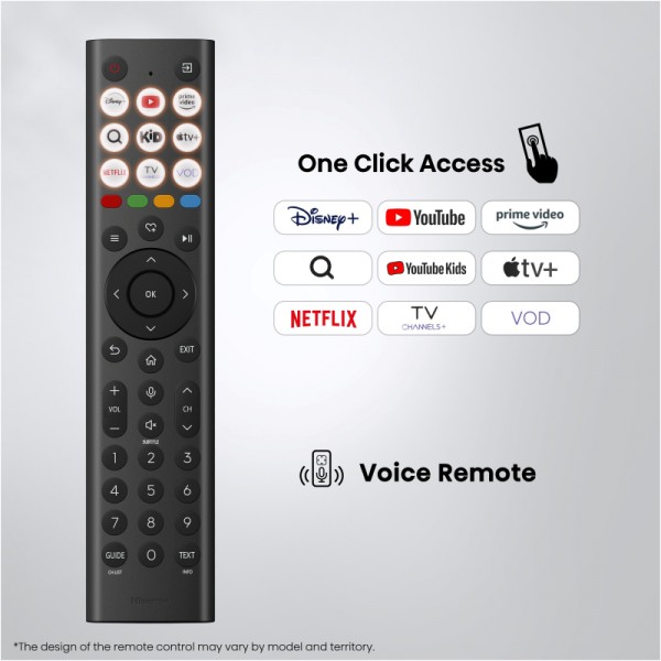 HISENSE QLED TV 55E7S PRO Smart TV 4K 144 Hz