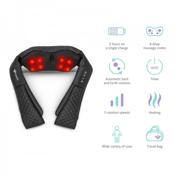 TrueLife masažna blazina B6 Charge