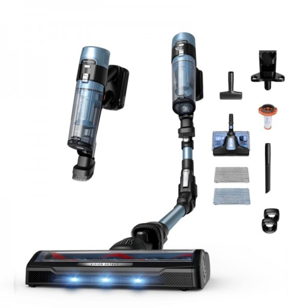 ROWENTA pokončni sesalnik RH7AC1E0 X-Force Flex 10.80 Allergy Aqua
