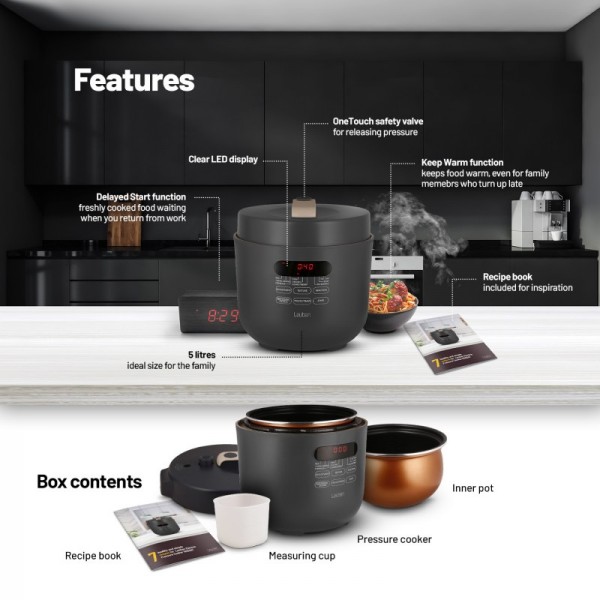 Lauben električni lonec na pritisk 5000A