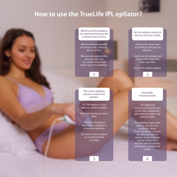 TrueLife BELLE IPL E5 epilator