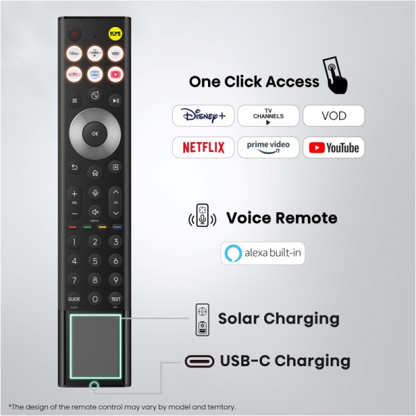 HISENSE TV RGB MiniLED 75UR9S Smart TV 4K 180 Hz