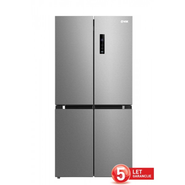 VOX 4-vratni hladilnik MD 6110 X E [E, H: 305L, Z: 169L, NO-FROST,Inverter]