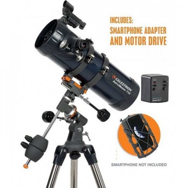 Celestron Teleskop AstroMaster 114EQ Newtonian
