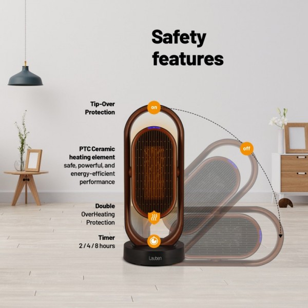 Lauben Smart grelnik in ventilator 2in1
