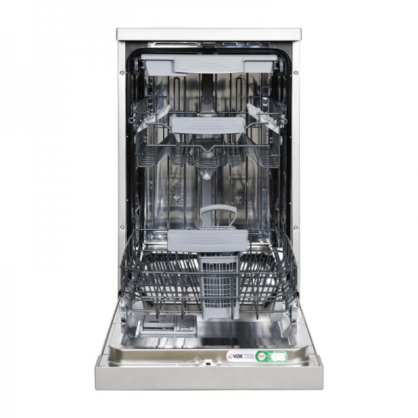 VOX pomivalni stroj LCS 10A21T3E [E, 10 pog., 6 prog., TurboDrying, siv]