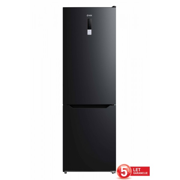 VOX kombinirani hladilnik NF 4030 B E [E, H: 224 L, Z: 86 L, NO-FROST, črn]