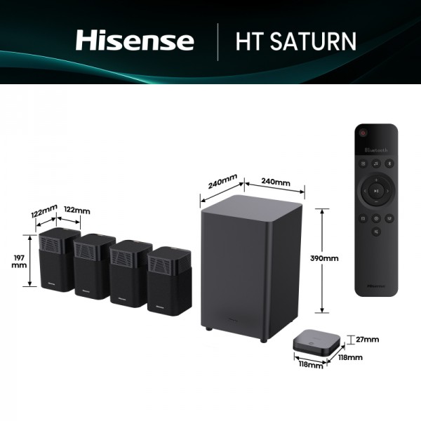 HISENSE soundbar HT SATURN