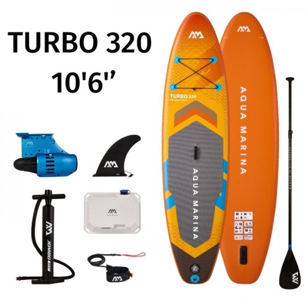 AQUA MARINA Turbo 320 z električnim moto AMGO-320PFS