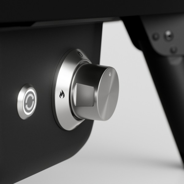 WITT plinska peč za pico ETNA Rotante Control 16, črna