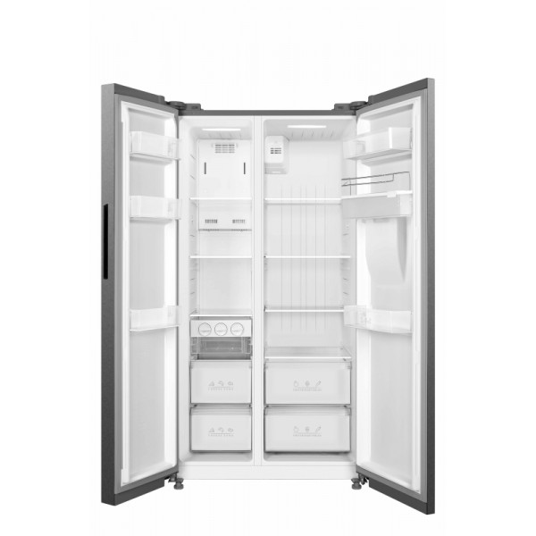 VOX ameriški hladilnik SBS 6895X E [E, H: 347L, Z: 206L, NO-FROST, WaterD]