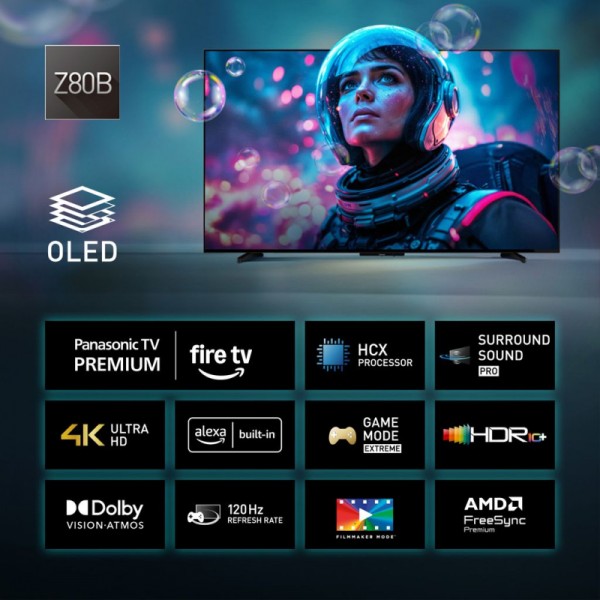 Panasonic OLED TV TV-65Z80BEZ (Fire TV)
