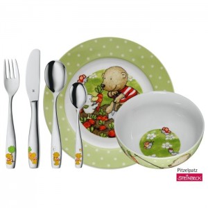 WMF 6-delni Otroški jedi. set Pitzelpatz