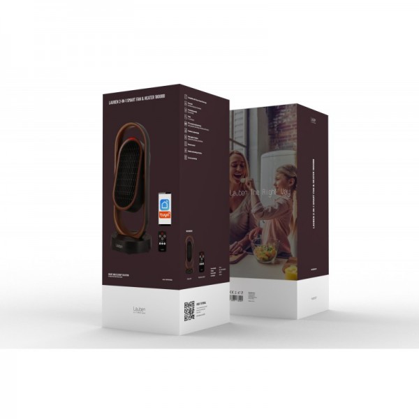 Lauben Smart grelnik in ventilator 2in1