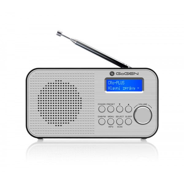 Gogen radio DAB+ DAB 300 srebrn GOGDAB300N
