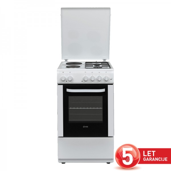 VOX kombinirani štedilnik GHB 522 (2x elektrika, 2x plin)