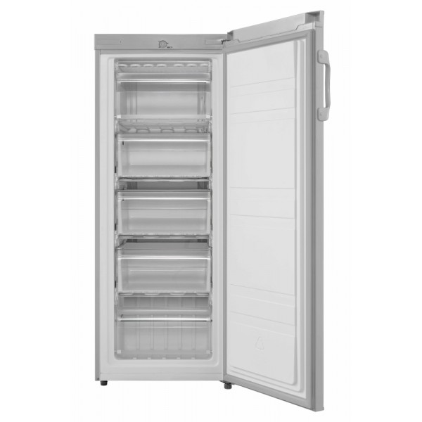 VOX zamrzovalna omara VF 2208 S E [E, 160 L, 5 pred., viš.: 142 cm, srebrn