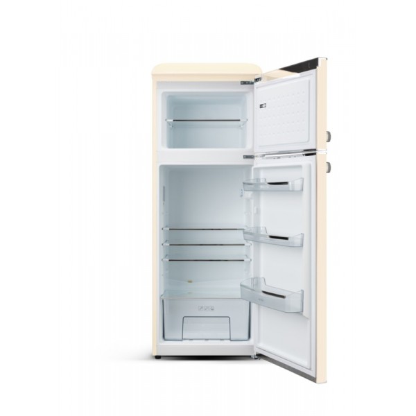 ETA Retro kombinirani hladilnik Storio [E, V: 148,2 cm, H: 170L, Z: 45L, bež]