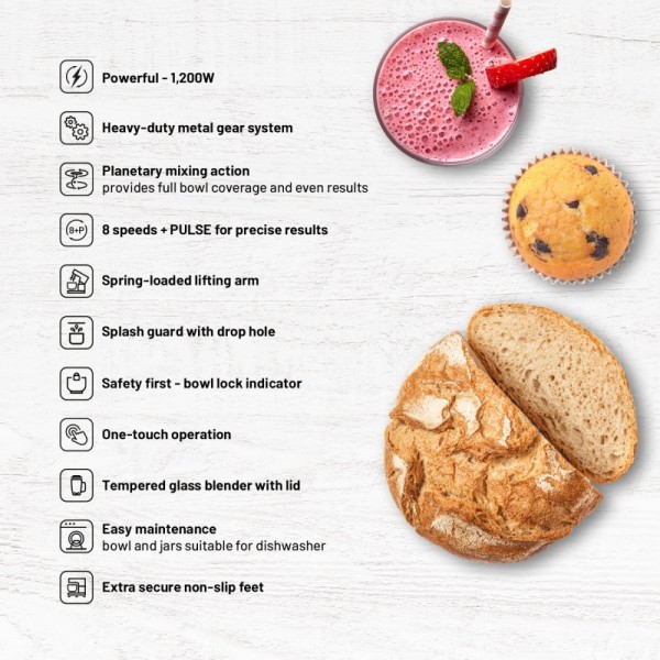 Lauben kuhinjski robot  1200WT