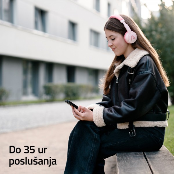 LAMAX BaseKid1 slušalke modre