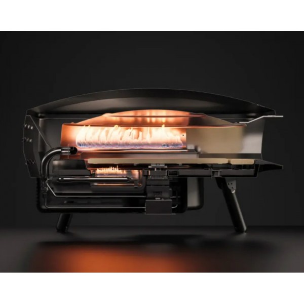 WITT plinska peč za pico ETNA Rotante 16, črna