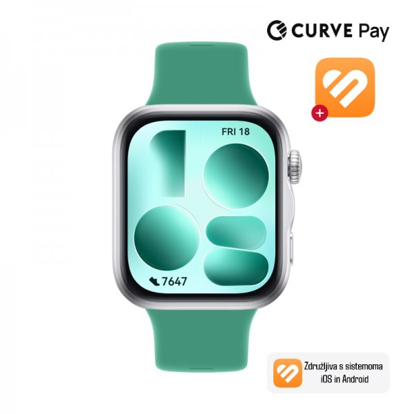 Huawei Watch Fit 5 zelena Niki-B19F