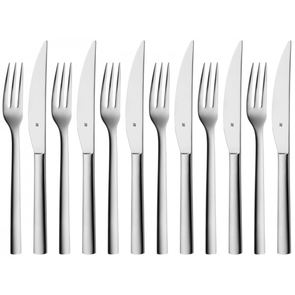 WMF Set nožev in vilic za zrezke NUOVA 12-delni
