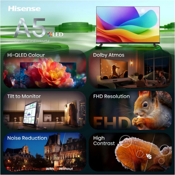 HISENSE QLED TV Smart 32A5S HISENSE QLED TV Smart 32A5S