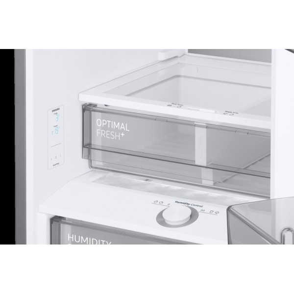 SAMSUNG hladilnik RB38C7B6CS9/EF [C, H: 276L, Z: 114L, NO-FROST, srebrna]