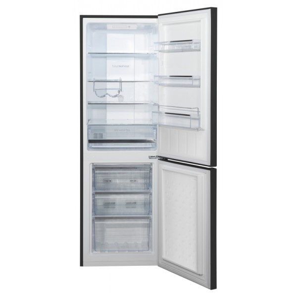 AMICA kombinirani hladilnik FK2695.4FT [E, NoFrost, 236l, temni INOX]
