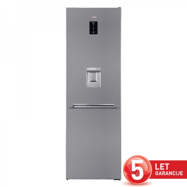 VOX kombinirani hladilnik NF 3735 IX E [E, H: 230 l, Z: 101 l, NO-FROST, inox]