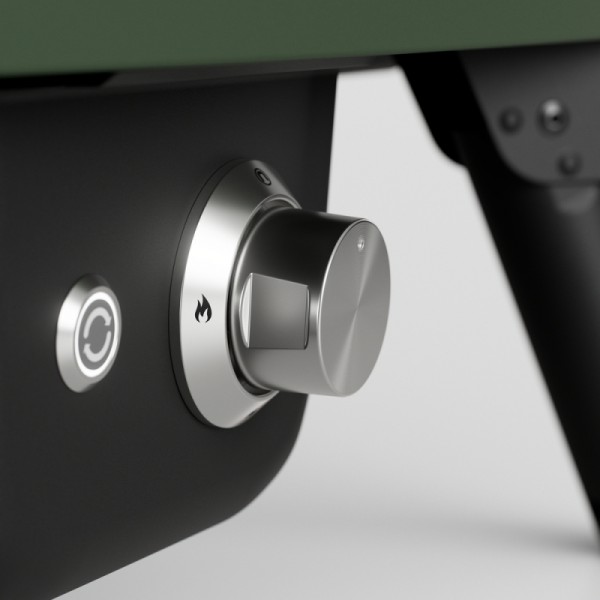 WITT plinska peč za pico PICCOLO Rotante 16, zelena