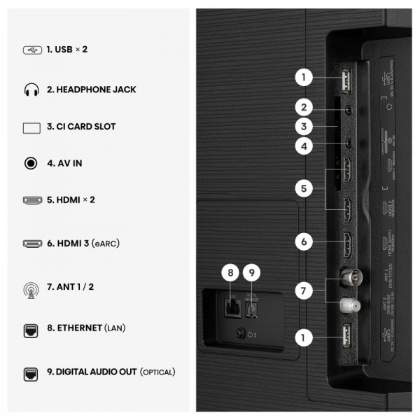 HISENSE QLED TV UHD 58E7S HISENSE QLED TV UHD 58E7S