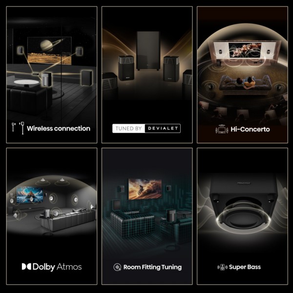 HISENSE soundbar HT SATURN