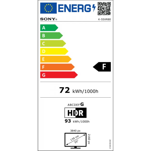 SONY TV K55XR80PAEP BRAVIA 8 / OLED