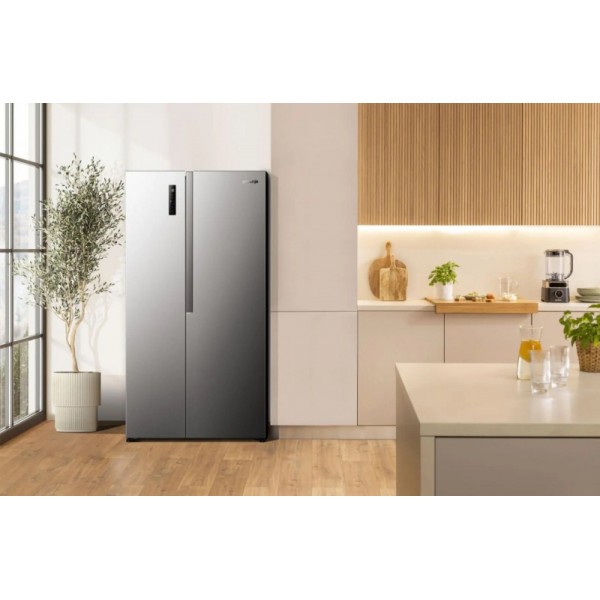 Gorenje Ameriški hladilnik NRS917D41X H:347L, Z:197L,1786x911x615mm