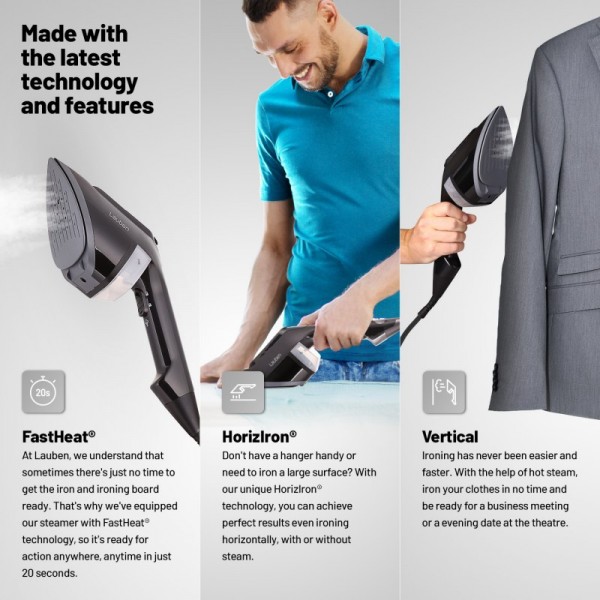 Lauben ročni parni likalnik 1950BC