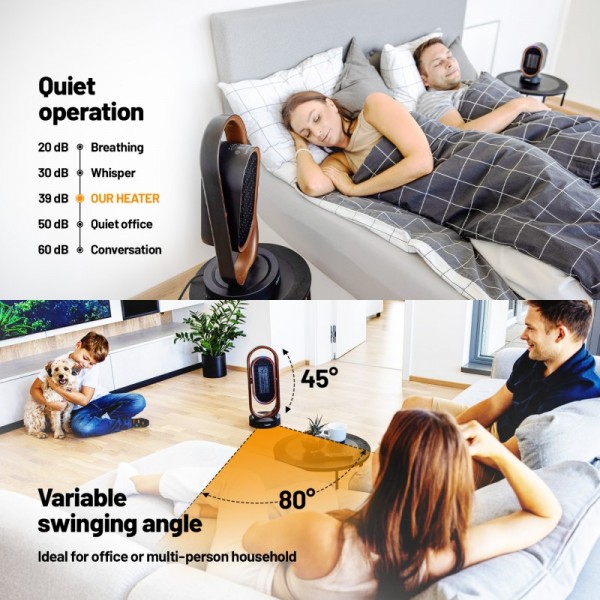Lauben Smart grelnik in ventilator 2in1
