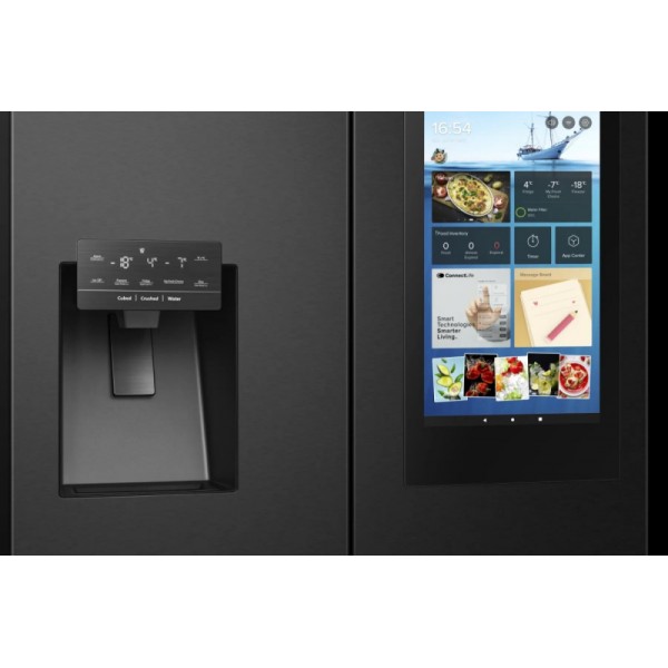 Hisense 4-vratni hladilnik RQ760N4IFE H:345L, Z:188L,1785x914x725mm, črn Hisense 4-vratni hladilnik RQ760N4IFE H:345L, Z:188L,1785x914x725mm, črn