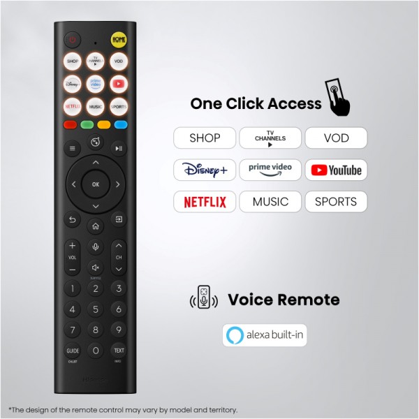 HISENSE TV ULED (Mini LED) 85U7SE Smart TV 4K 144 Hz