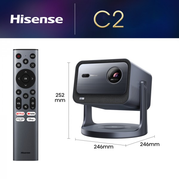Hisense pametni 4K mini projektor C2 Hisense pametni 4K mini projektor C2