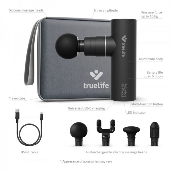 TrueLife masažna pištola G6 Metal