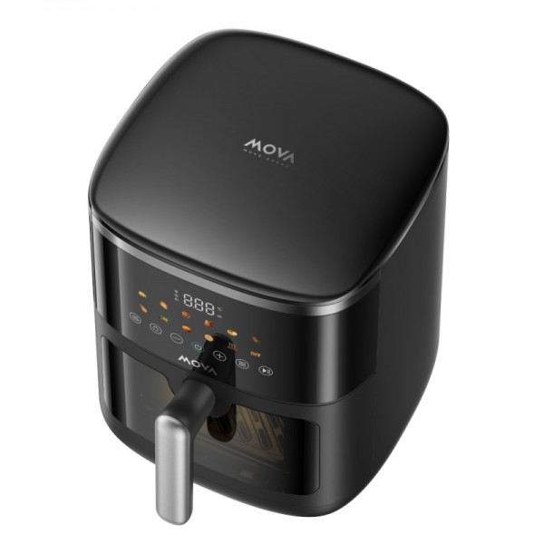 MOVA FD10 Pro Max Wi-Fi črn pametni cvrtnik na vroč zrak
